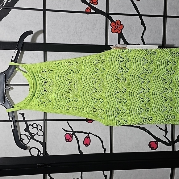 House of Harlow 1960 Lime Crochet Maxi Dress XS‎ NWT - Picture 4 of 13